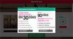 Desktop Screenshot of deporlovers.com